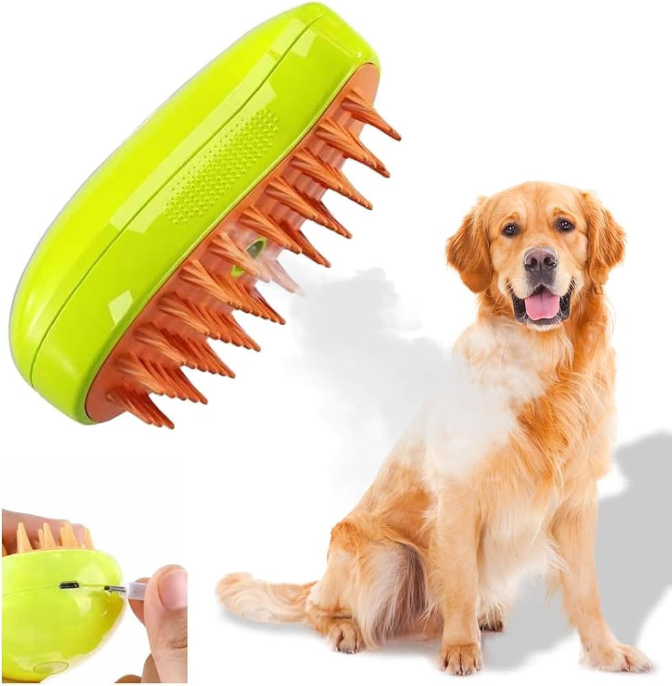Cepillo De Masaje Para Mascotas 3x1